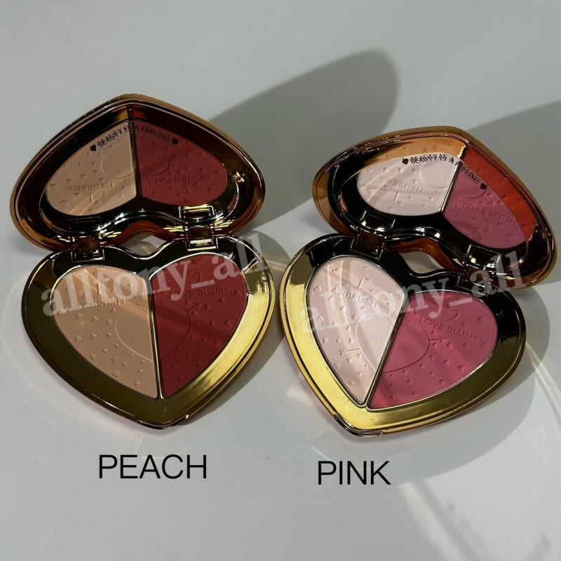 Brand Face Makeup Blush Beauty Soulmates Face Palette Pillow talk Airbrush Love Blush 13g