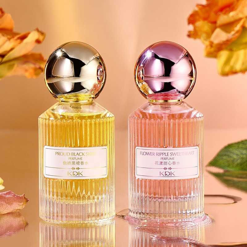 Fragrance Kdk Floral Sweetheart Proud Black Dress Perfume Natural Plant Flower and Fruit Summer Women&#039;s Eau De Toilette Rose 30ml