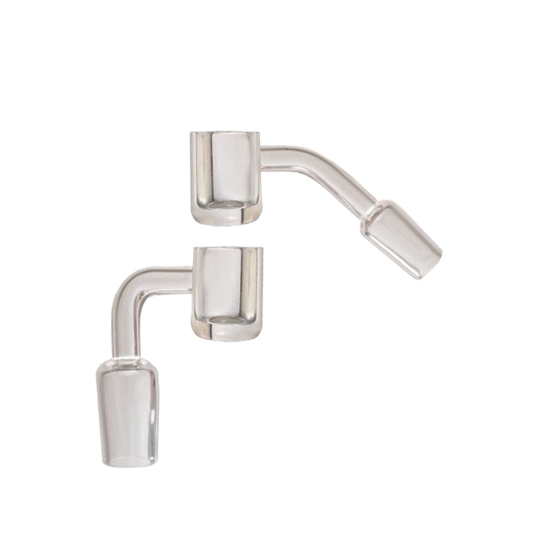 4mm Thickness Flat Top Quartz Banger Bowl Side Nail Diameter Beveled Edge 14mm 18mm Male Female 45 and 90 Degree For Water Hookah Pipe Glass Bubbler