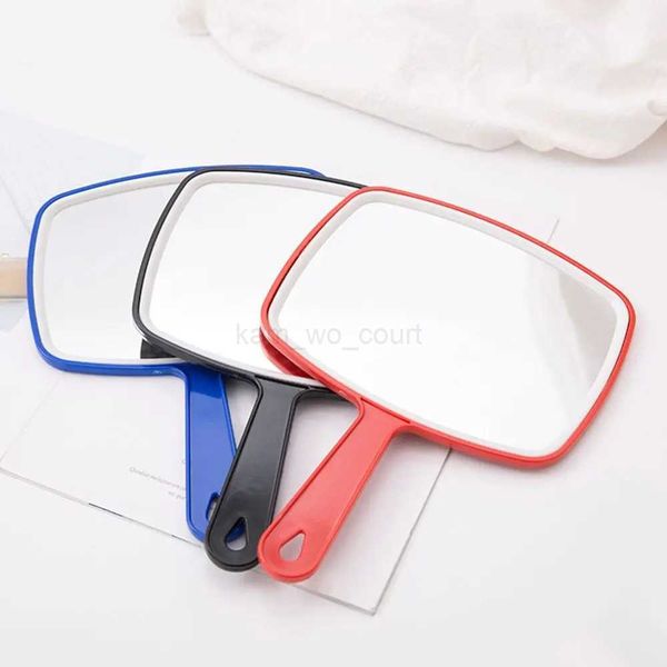 1PC Portable Magnifying Light Makeup Mirror Salon Style Handheld Folding Double Sided Vanity Mirror Travel Makeup ToolM240722