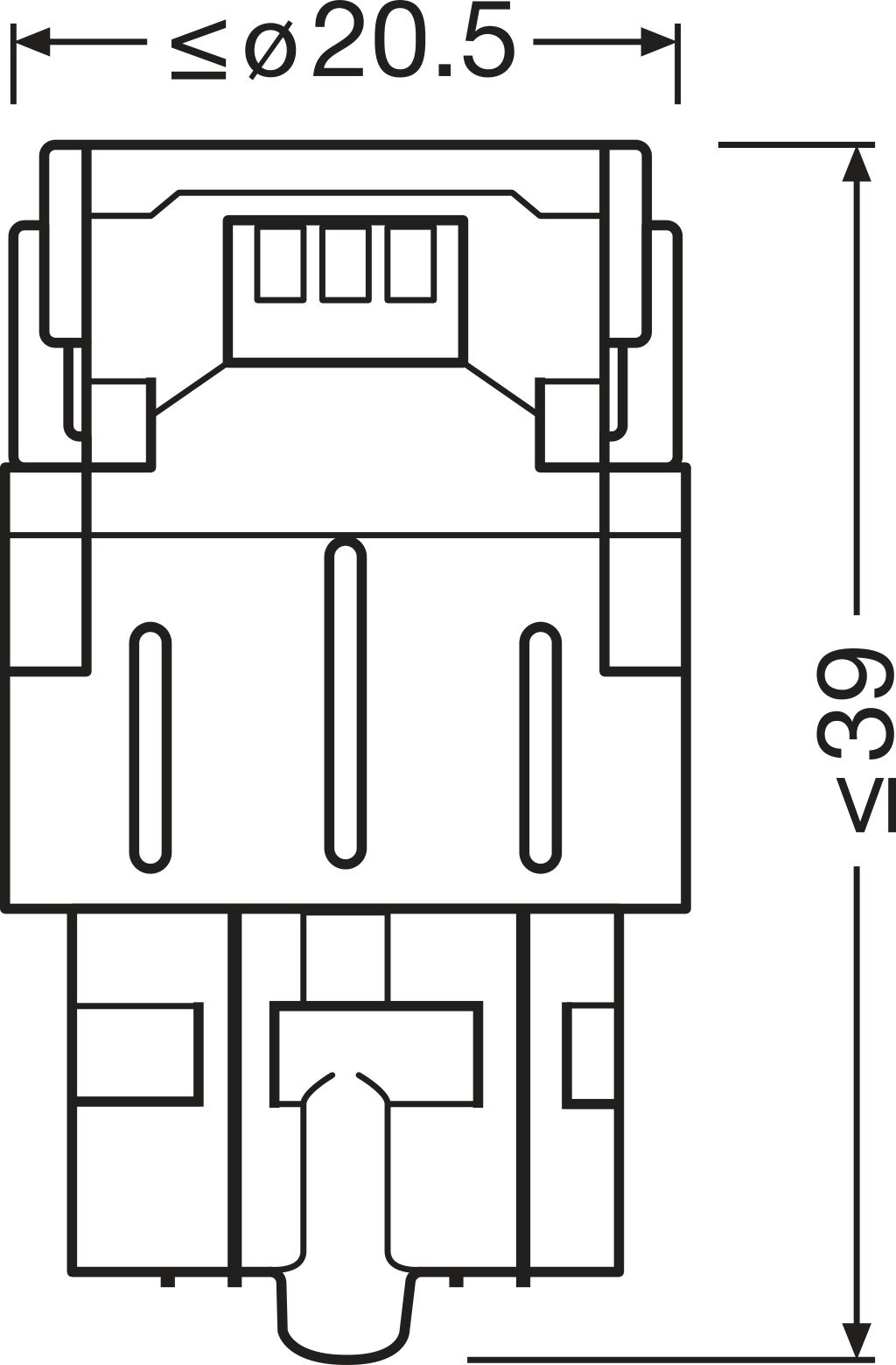 Bulb OSRAM 7515DYP-2BL