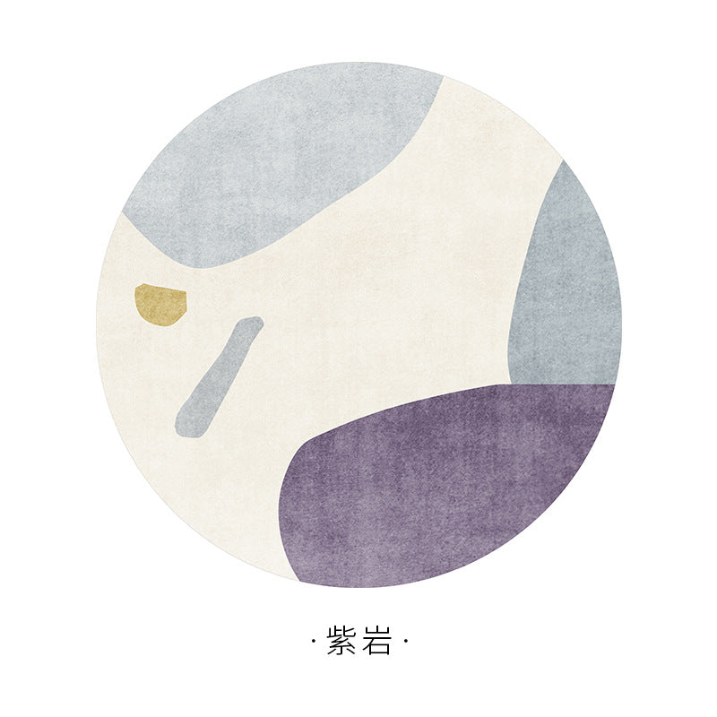 Round Carpet Living Room Sofa Study Dressing Chair Bedroom Bedside Computer Chair Round Carpet Round Floor Mat
