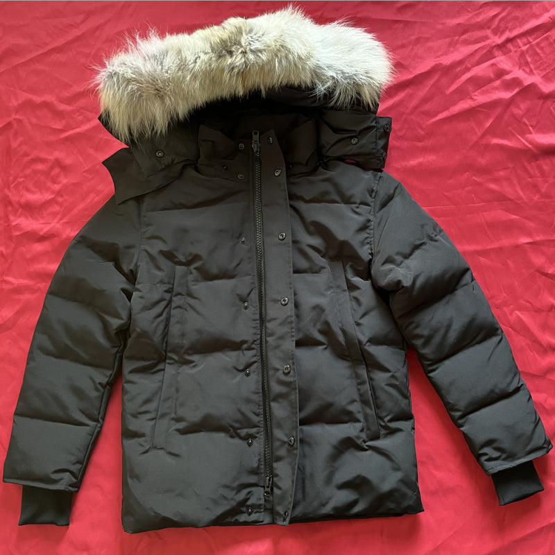 Puffer Jacket Winter Fourrure Down Jacket Manteau Veste Homme Outdoor Jassen Outerwear Real Big Fur Hooded Coat Hiver Parka Doudoune