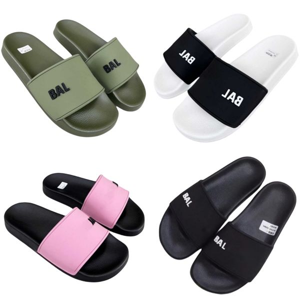 Slippers letter brand designer shoes summer rubber beach shoes luxury women&#039;s sandals men&#039;s open toe slides waterpfoof pool shoes