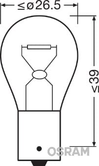 Bulb, indicator OSRAM 7529