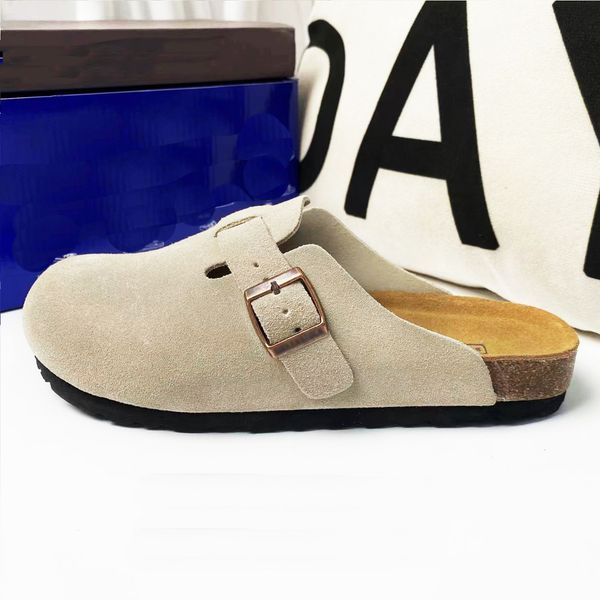 2024 Shoes Fashion Winter Summer Spring and Autumn Four Seasons Genuine Leather Slippers Beach Casual Shoes