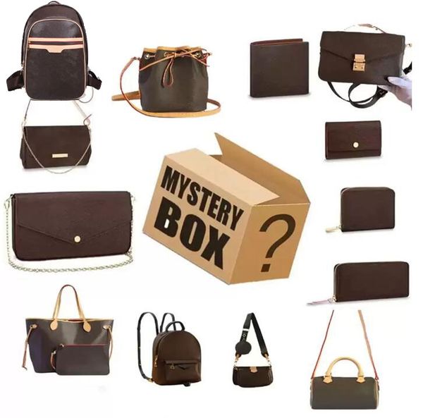 Christmas Blind box Luxury Purse Designer Bags Lucky Boxs One Random Mystery Gift for Holidays - Birthday Value Wallets Holders bag Wallet F