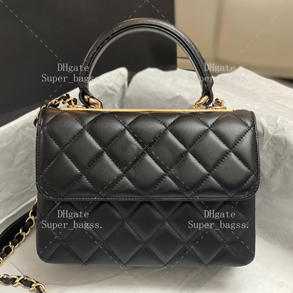 Designer Bag 10A Mirror Quality 19.5CM Tote Sheepskin crossbody Bag Women&#039;s Shoulder Bag Chain Bag YC638