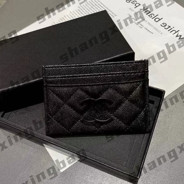 Genuine Leather Card Holder Designer Wallets Luxury Fashion Coin Purses Quality Cardholder Key Pouch Women Mens Bag Wallet Passport Holders