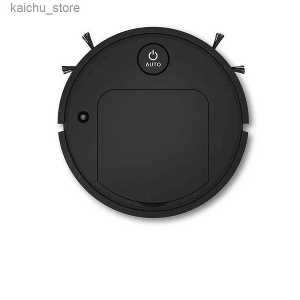 Robot Vacuum Cleaners 2024 New 5in1 Robot Vacuum Cleaner USB Rechargeable Automatic Cleaning Sweeping Machine Wet Mopping Vacuum Cleaners Y2