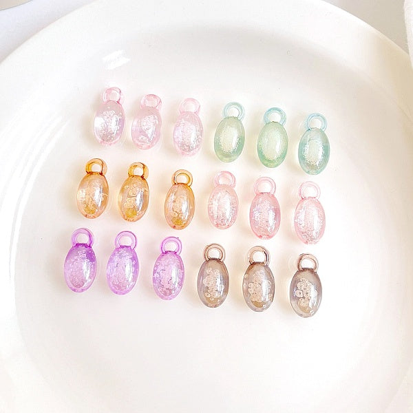 Transparent Bubble Acrylic Pendants
