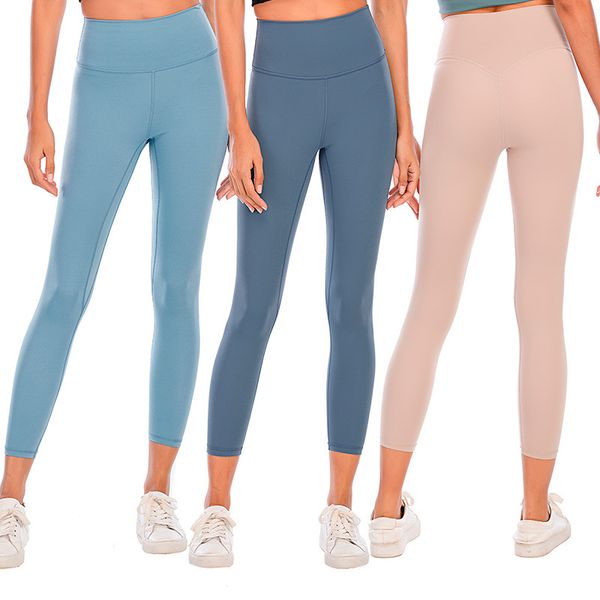 Pants High-Waisted for Yoga Women 25 Workout Leggings with Hidden Pocket Tummy Control Non See-Through