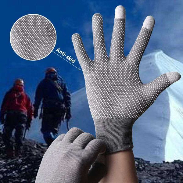Sun Protection Outdoor Mountaineering Gloves Breathab Driving Bikes Men Women TouchScreen Gloves Cycling Running GlovesXJ241008