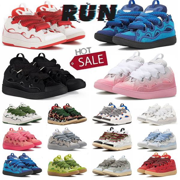 lanvin lanvinshoe curb lanvinshoe curb lanvin lanvins designer shoes chaussure mens shoes loafers sneakers【code ：L】