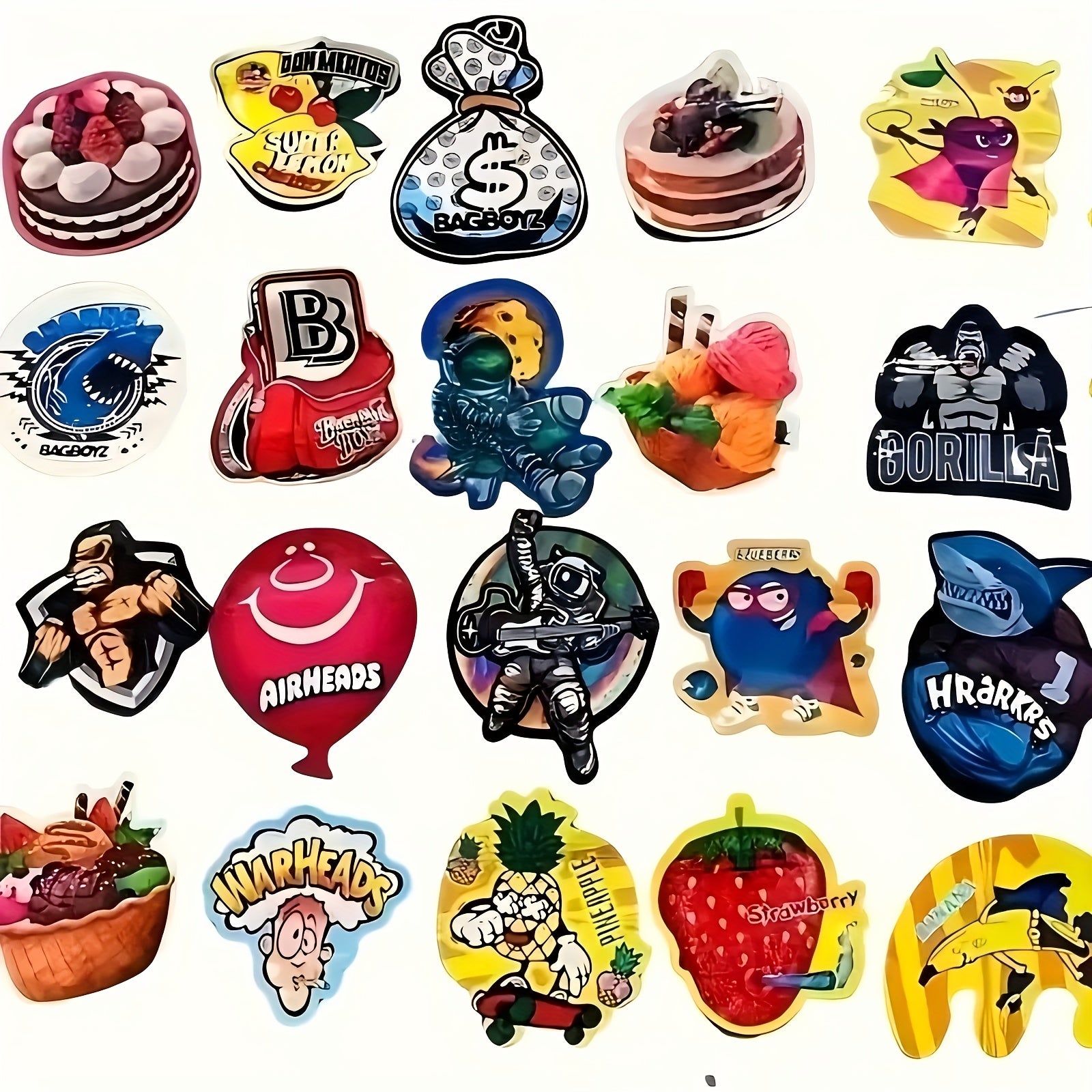 TEMU 50-100pcs 3.5g Reusable Zipper Bags, Snack Storage Bags For And Chips, Candy Packaging Bags, Suitable For Holiday Wrapping & Party Favors,