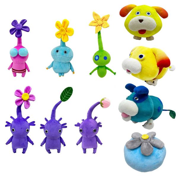 Plush Dolls Pikmin Ice and Oatchi plush plant like creatures used for entertainment and collecting soft filled dolls for children and adults