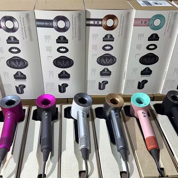 Dryers Salon Anion Designer Mute dryer 07 Powerful Electric Hair Drier Safety Egative Ionic Profession Tool Blow