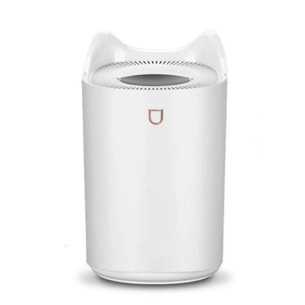 Humidifiers 3000Ml Dual Jet Air Humidifier Large Capacity Atomizer Ultrasonic Aroma Diffuser Cool Mist Maker Air Humificador Purifier 231226