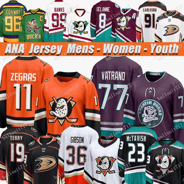 11 Trevor Zegras 23 Mason McTavish anaheim hockey jersey mighty ducks jersey Leo Carlsson Troy Terry Ryan Getzlaf Cam Fowler Paul Kariya Cha