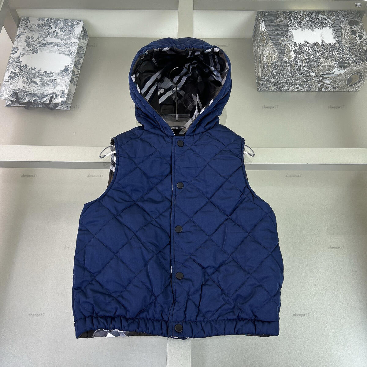 Top baby vest Double-sided use child waistcoat kids designer clothes Sleeveless design boy coat girl jacket A230X07N063