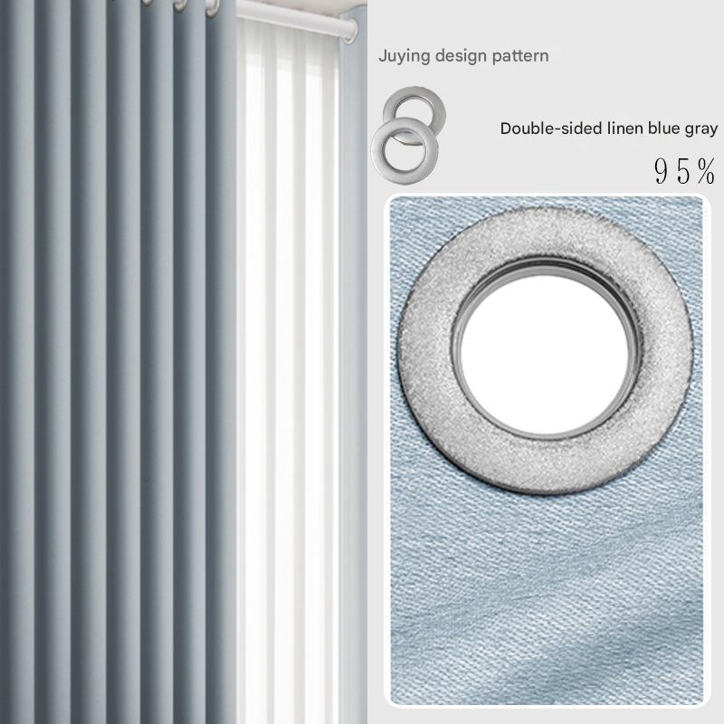 YL-37201 digital shower curtain cross-border plant flower waterproof polyester bathroom four-piece set dry and wet separation moisture-proof