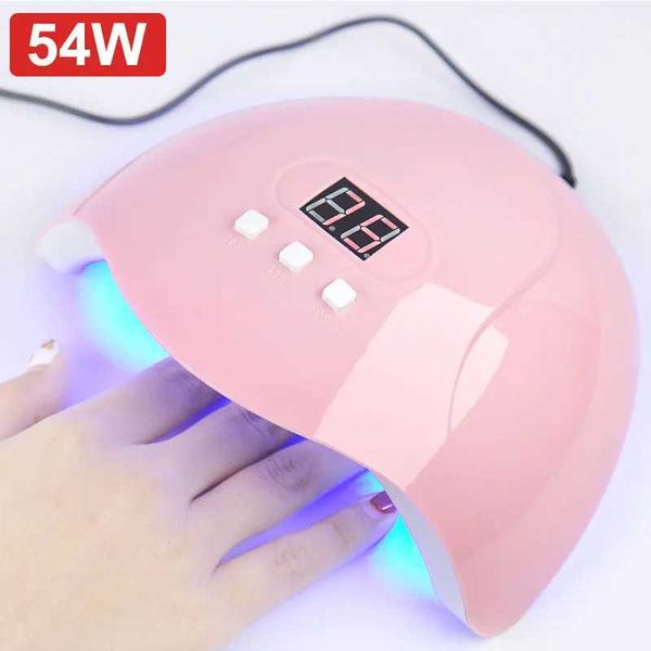 Nail Dryer For Drying Acrylic Extended Gel Nail Polish With 15Pcs LED 48W High Power and USB Powered Portable Nail LampCL240731
