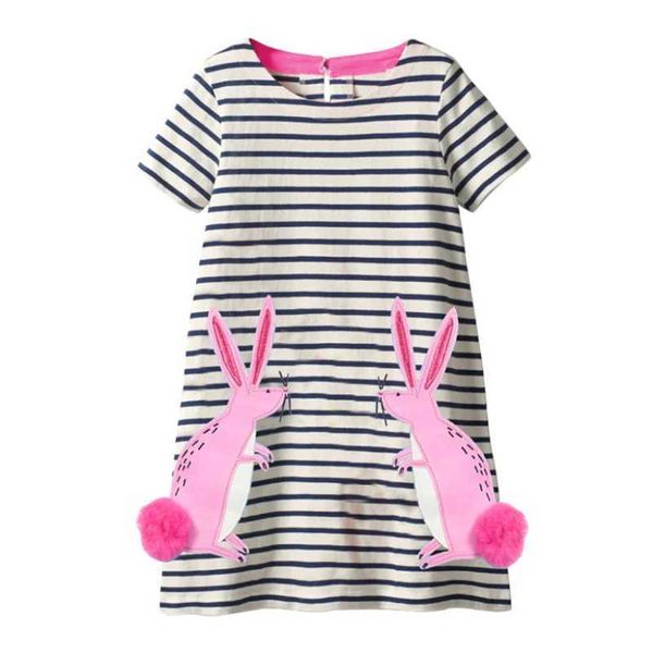 Girl&#039;s Dresses Summer Baby Dresses Cotton fabric With fruit Printed Fashion Girls Dress New Children Clothing Princess Party Girl Dress