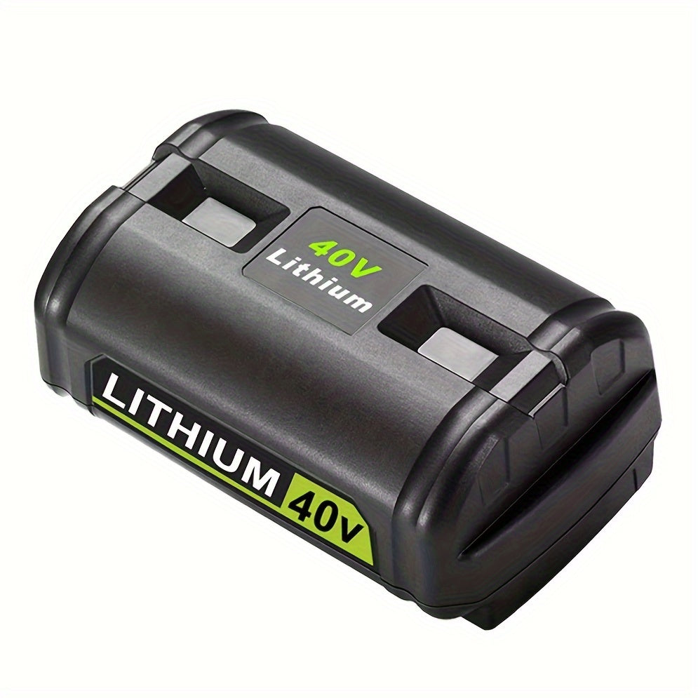 TEMU 6.0ah Battery Replace For Ryobi 40v Lithium-ion Battery 6.0ah Op4040 Op4050a Op40602 Op40201 Compatible With Ryobi 40-volt Cordless Power Tools