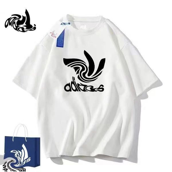 Summer new T-shirt Fashion simple men women round neck casual short sleeve trend Factory wholesale clothing letters cotton D18