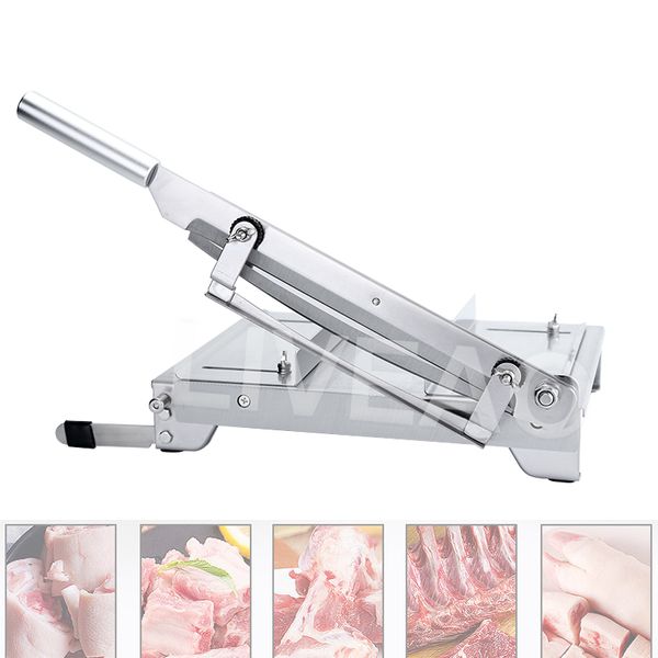 Manual Kitchen 13.5 Inch Spare Ribs Guillotine Chicken Duck Fish Mutton Bone Cutting Machine Corn Slicer