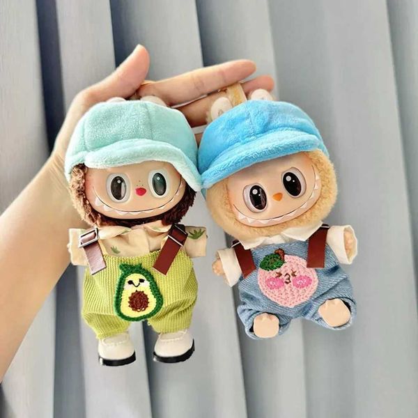 Doll Apparel 17cm Mini Plush Dolls Roupas Acessórios para roupas para a Coréia KPOP EXO Idol V1 V2 Avoco Pêssego Pumpkin Macicing Clothing Y