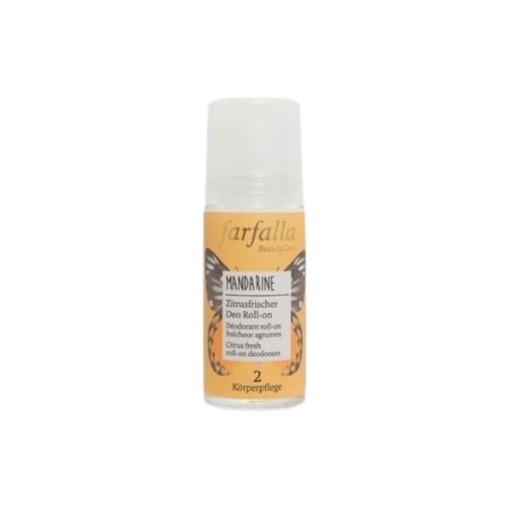 Farfalla Deodorant Roll-On Mandarin 50 ml