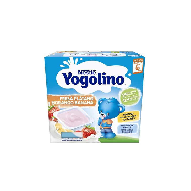 Nestlé Nestlé Yogolino Erdbeere und Banane 6m 4x 100g