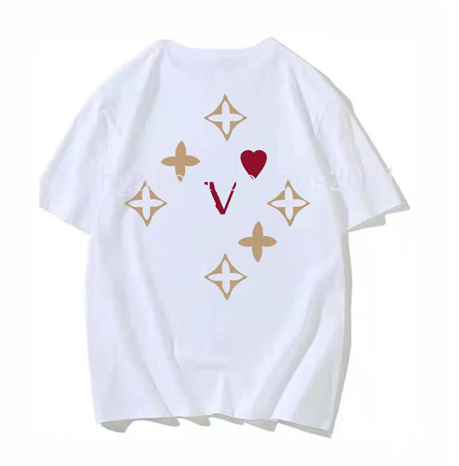2022 Sunmmer Womens Mens Designers T Shirts Tshirts Fashion Letter Printing Short Sleeve Lady Tees Luxurys Casual Clothes Tops T-shirts Clothing S-5