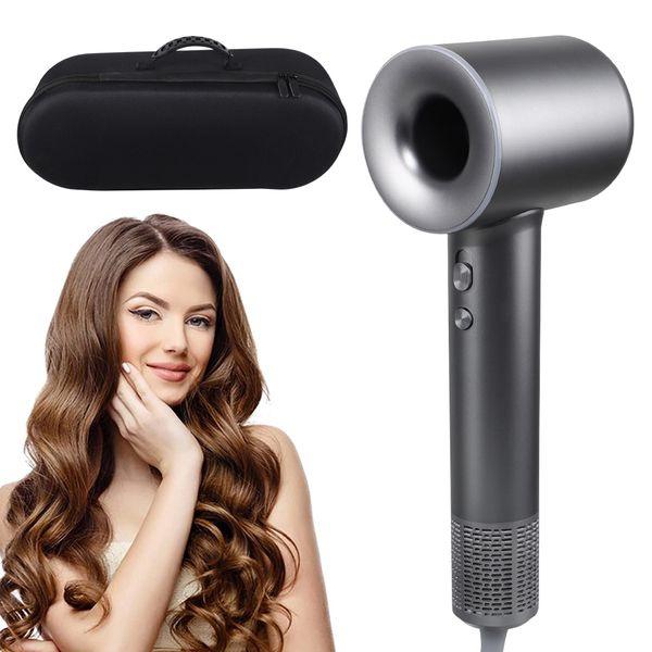 2024 Hair Dryer Hairdryer Blowdryer High Speed BLDC Professional 110000Rpm Leafless Negative Ionic
