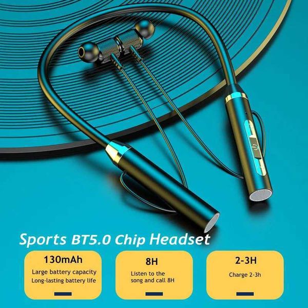 Cell Phone Earphones Bluetooth earphones magnetic HIFI sports neck hanging TWS earphones with microphone wireless Bluetooth earphones CL2501