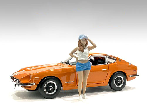 "Car Meet 2" Figurine III for 118 Scale Models by American Diorama