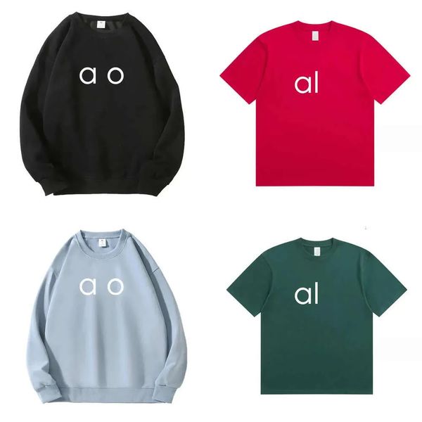 Yoga Sweater Loose Long sleeved Sweatshirt Fitness Shirts T-Shirts Women&#039;s close T-Shirt Running Quick Drying Seamless Short Sleeve