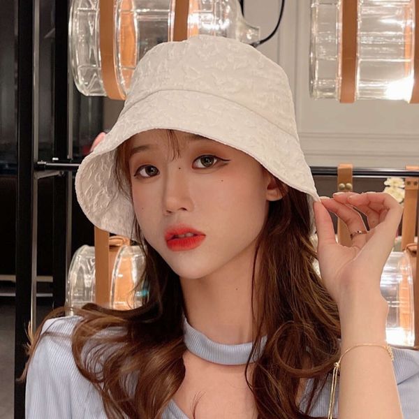 Spring Face Show Children&#039;s Instagram Girl Little Fresh Fisherman Summer Bubble Folded Bowl Hat Korean Edition