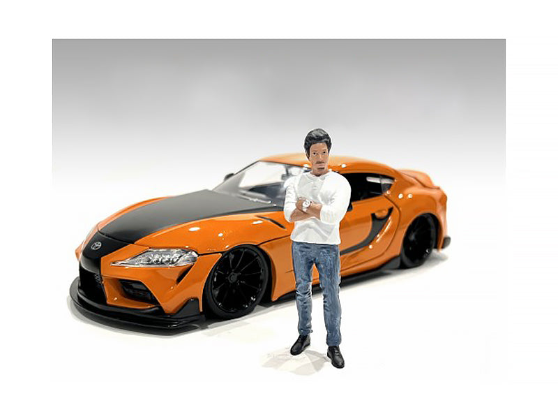 "Car Meet 3" Figure 8 for 118 Scale Models by American Diorama