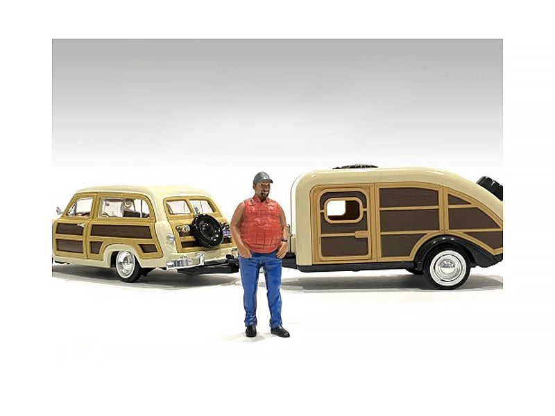 "Campers" Figure 1 for 118 Scale Models by American Diorama
