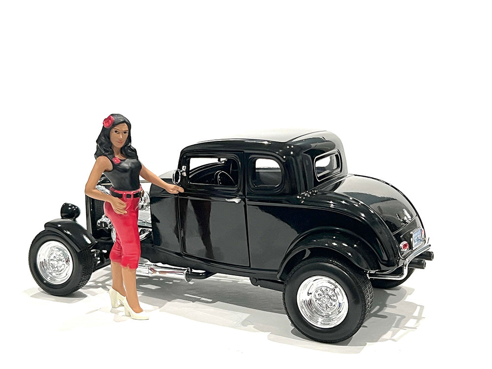 "Pin-Up Girls" Carroll Figure for 124 Scale Models by American Diorama