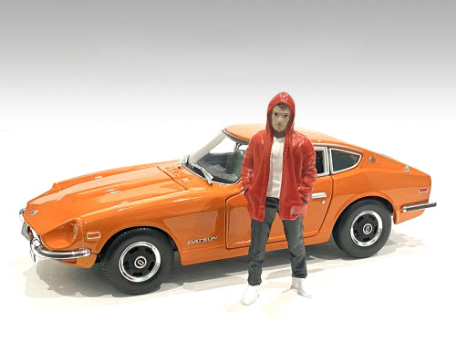 "Car Meet 2" Figurine IV for 124 Scale Models by American Diorama