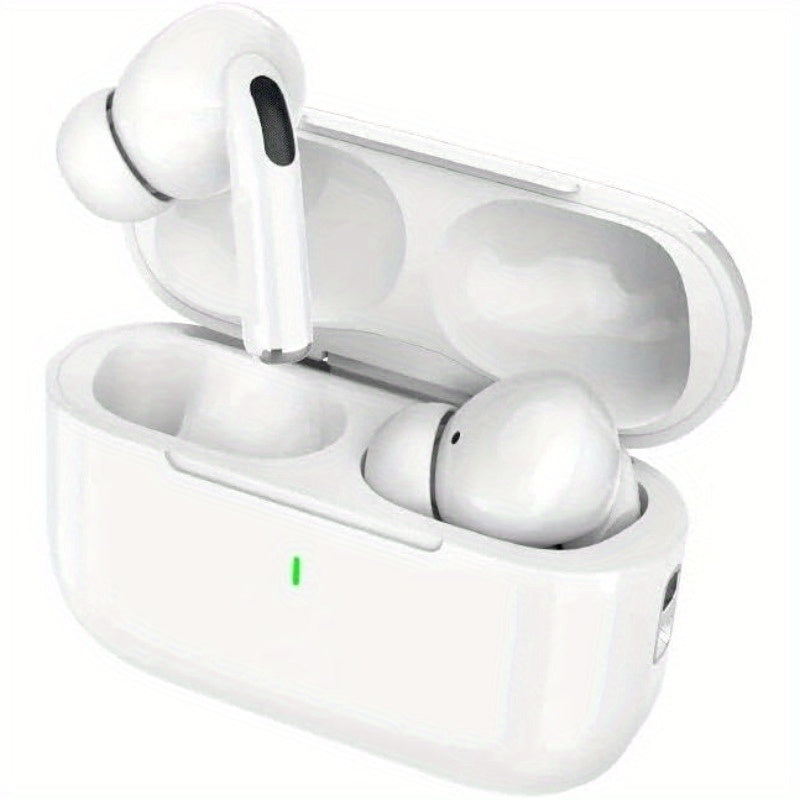 TEMU True Wireless Earphones, Earbuds For Iphone- - - Ios With Controls And Charging Box, Anc Wireless Earphones Tws Earbuds, Wireless In-ear Smart