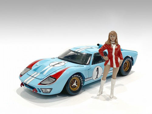 "Race Day 2" Figurine VI for 124 Scale Models by American Diorama