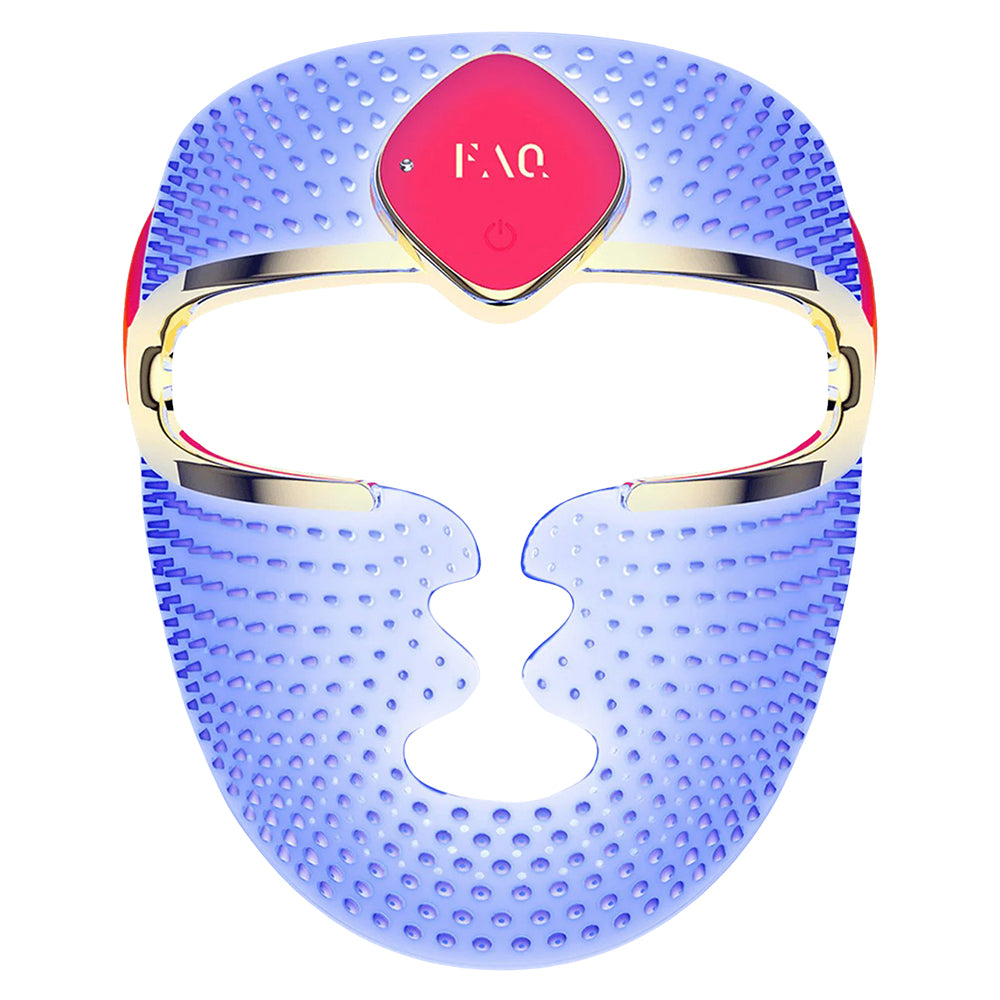 FAQ 201 Ultra-Lightweight Silicone RGB LED Face Mask