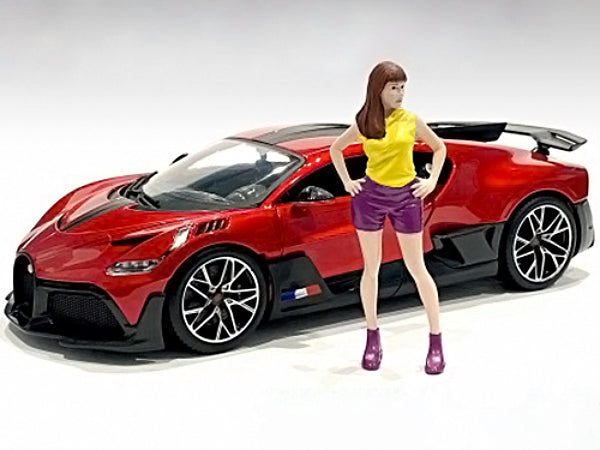"Girls Night Out" Cara Figurine for 124 Scale Models by American Diorama