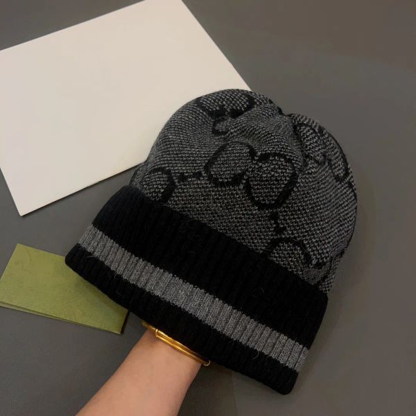 hats designers beanie Knitting Luxurys hat autumn and winter top cashmere soft touch beanie atmosphere daily versatile temperament fashion C
