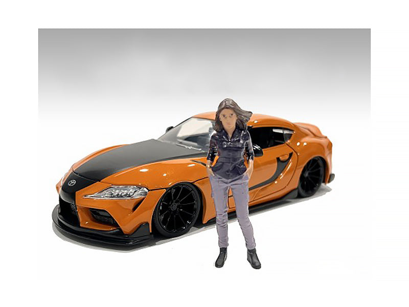 "Car Meet 3" Figurine 5 for 124 Scale Models by American Diorama