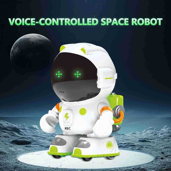 Electronics Robots Early Education Intelligent Space Robot Toy Singing Dialogue Voice Control Touch Control Intelligent Robot Toys for Boys